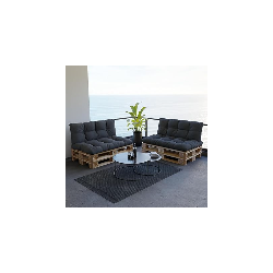 Fauteuil en palette recyclée
